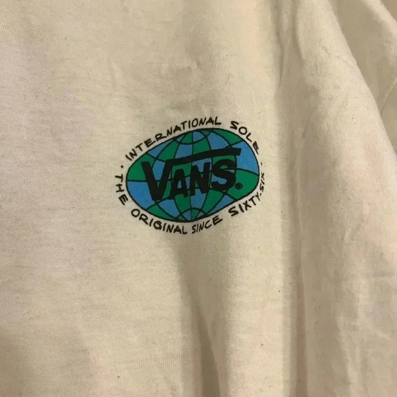 Vans white t shirt size xxl - Picture 3 of 4